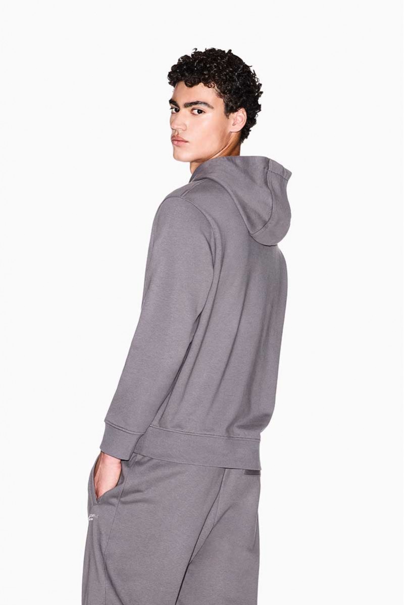 ARMANI EXCHANGE FELPA CAPPUCCIO CASUAL