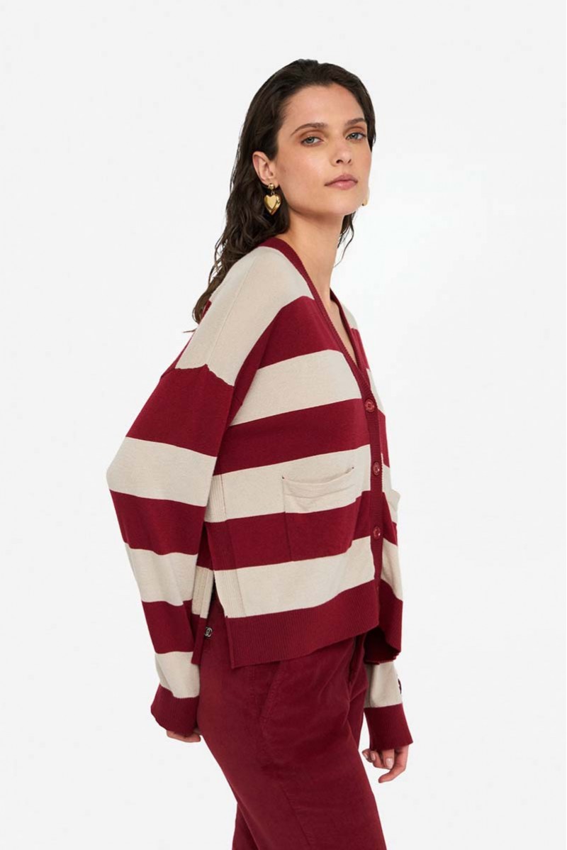 LIU JO CARDIGAN BOTTONI JEANSERIA