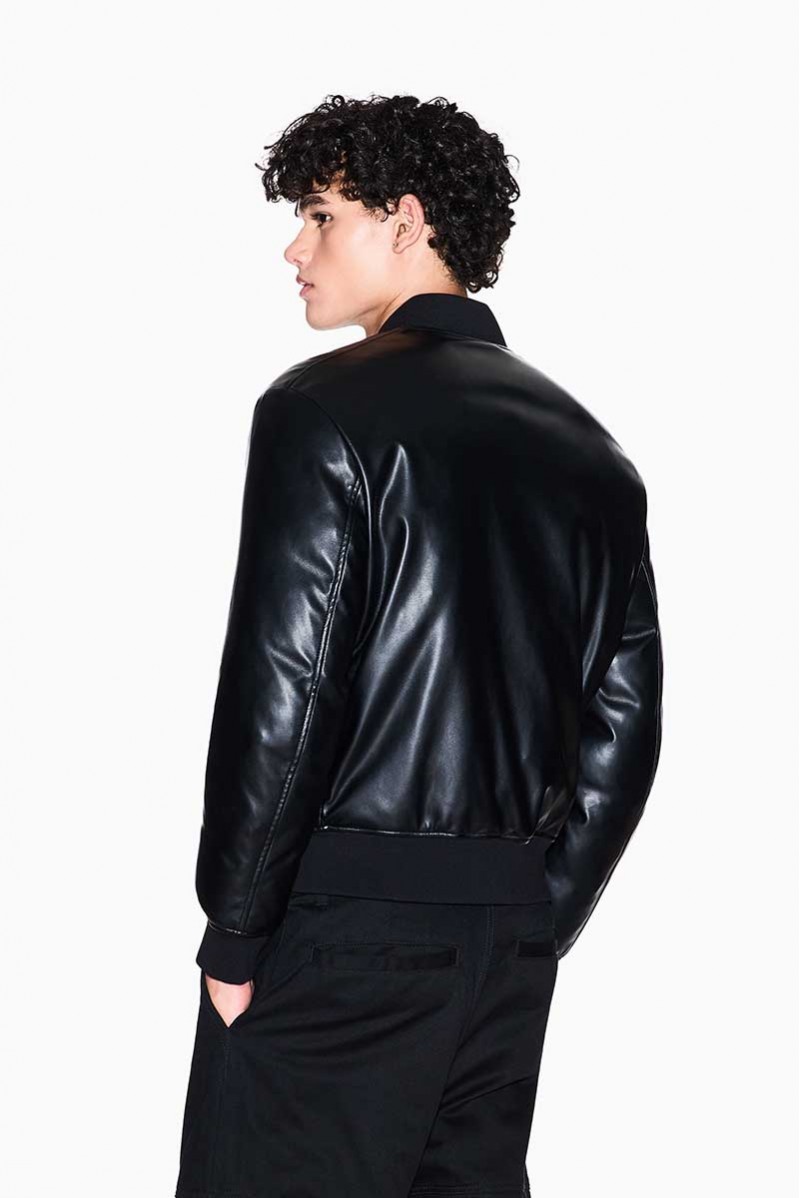 ARMANI EXCHANGE GIUBBOTTO SIMILPELLE CASUAL