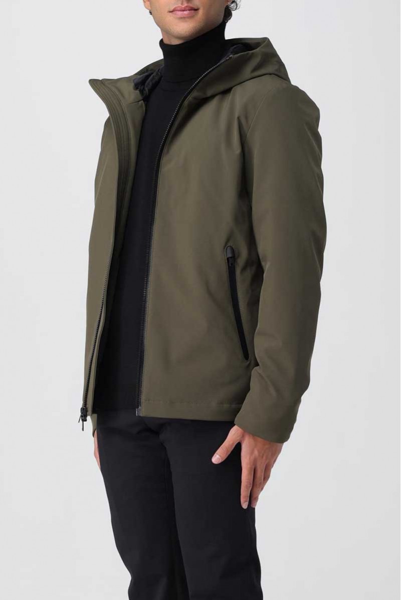 WOOLRICH GIUBBOTTO CON CAPPUCCIO CASUAL