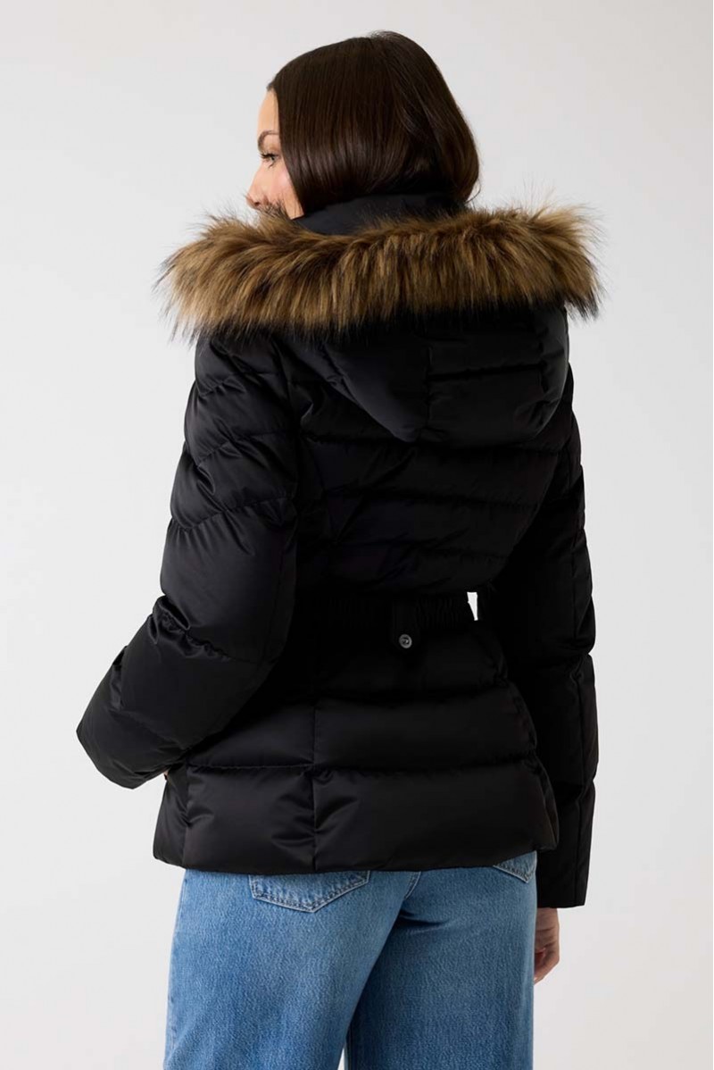 GUESS GIUBBOTTO CON CAPPUCCIO JEANSERIA