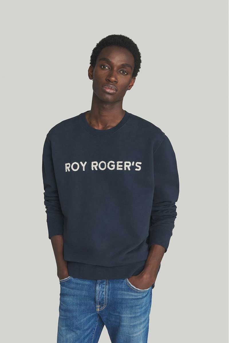 ROY ROGERS FELPA GIROCOLLO...