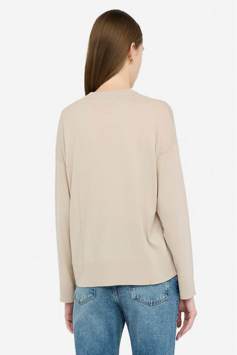 LIU JO MAGLIA GIROCOLLO JEANSERIA