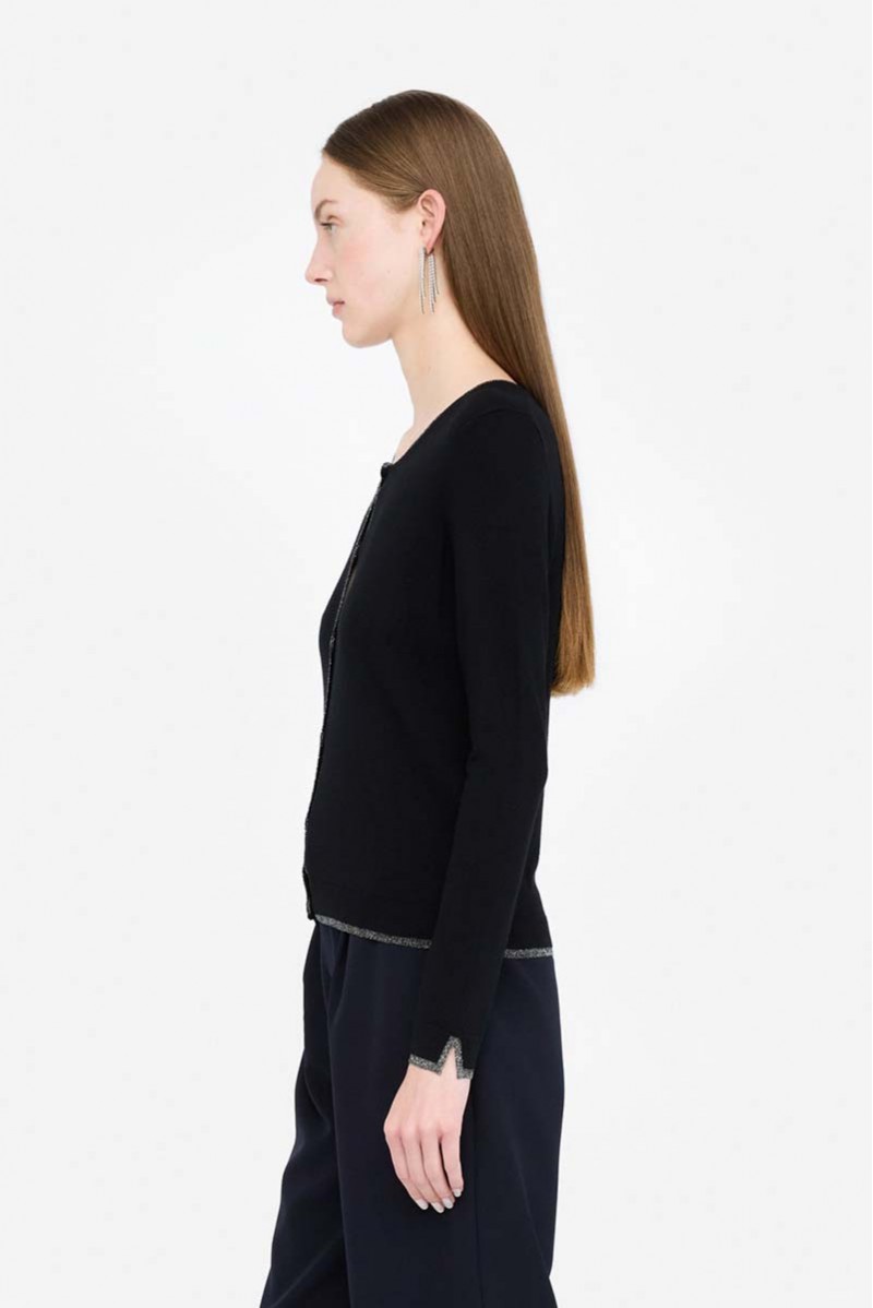 LIU JO CARDIGAN BOTTONI JEANSERIA