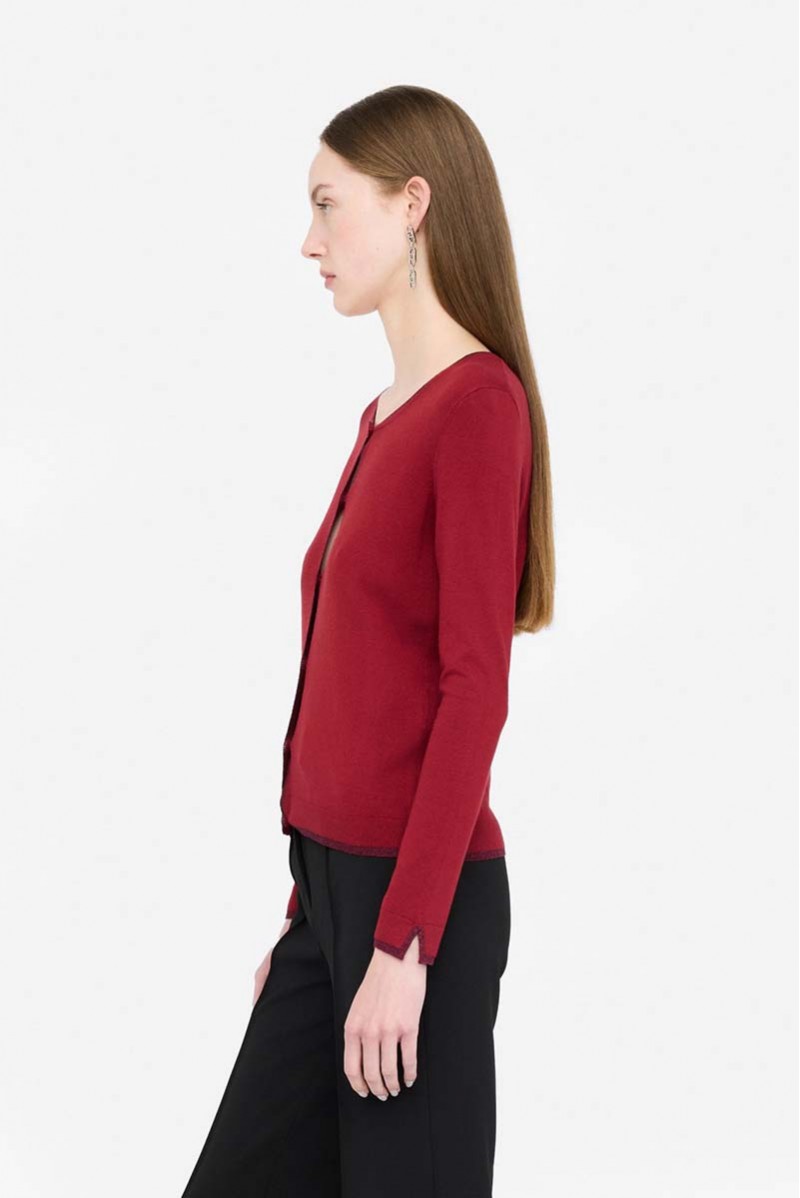 LIU JO CARDIGAN BOTTONI JEANSERIA