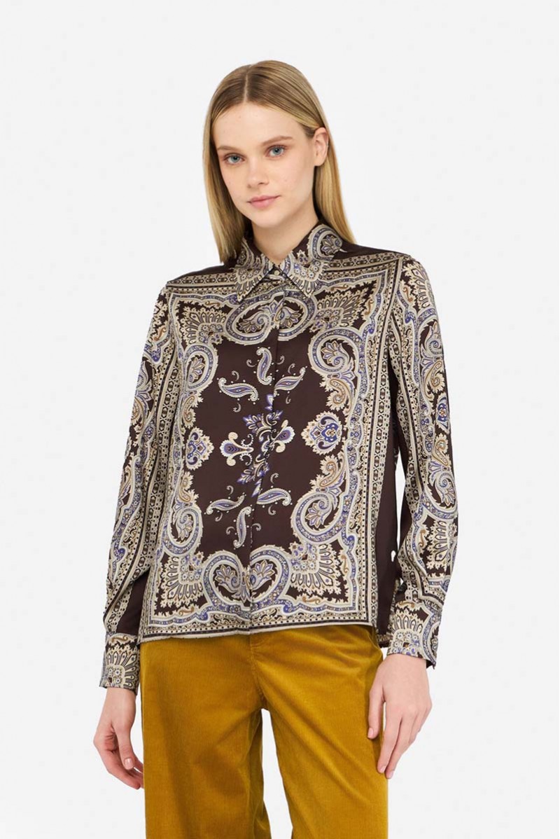 LIU JO CAMICIA ML JEANSERIA