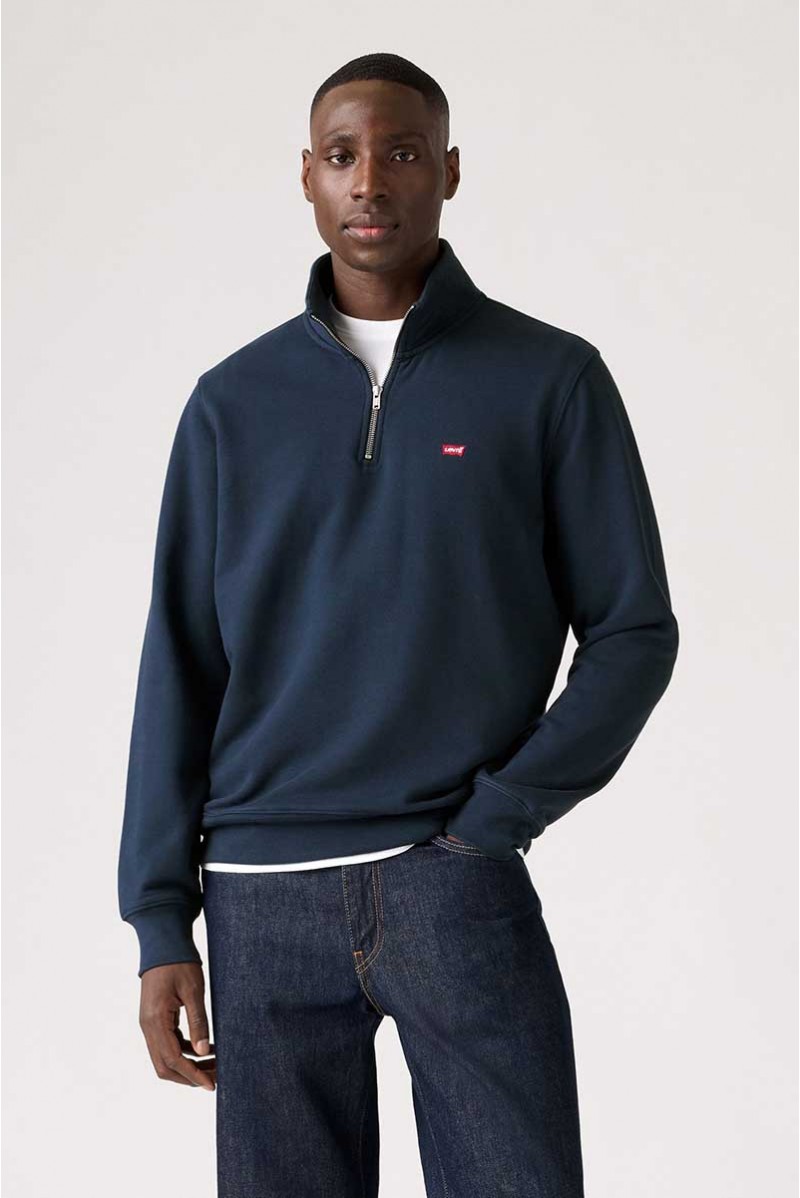 LEVIS FELPA MEZZA ZIP...