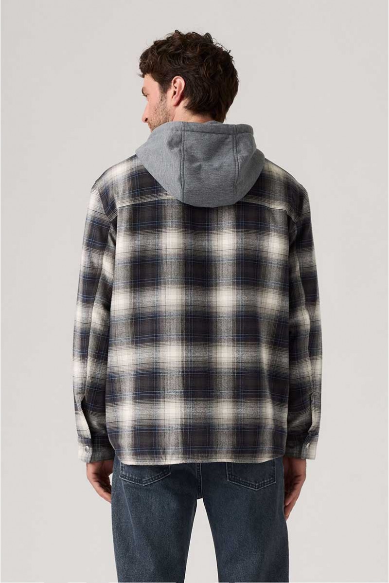 LEVIS GIUBBOTTO CON CAPPUCCIO JEANSERIA