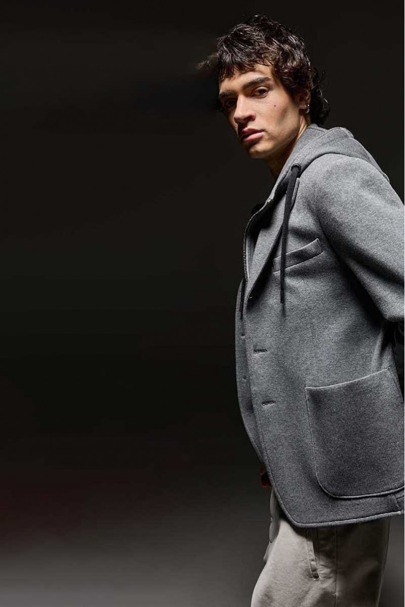 OFFICINA36 GIACCONE CON CAPPUCCIO CASUAL