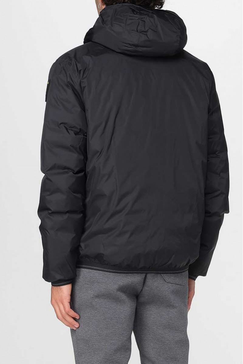 BLAUER GIUBBOTTO CON CAPPUCCIO CASUAL