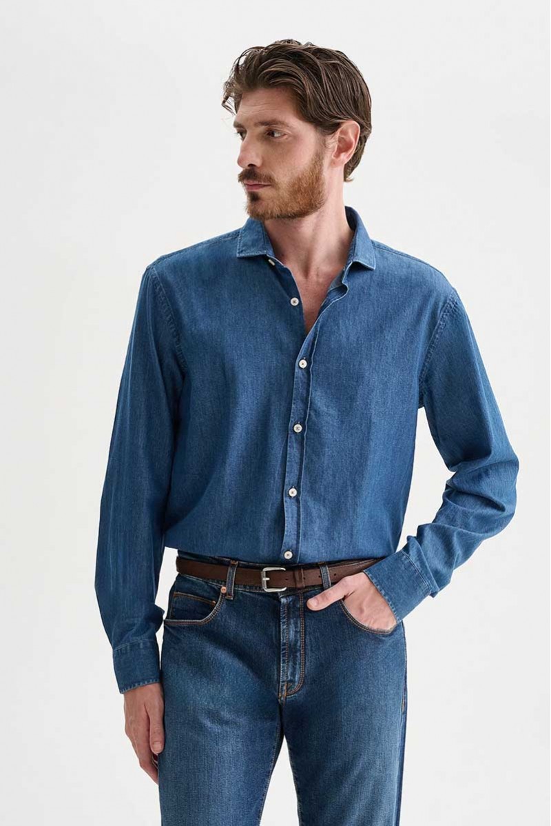 QB24 CAMICIA ML CASUAL