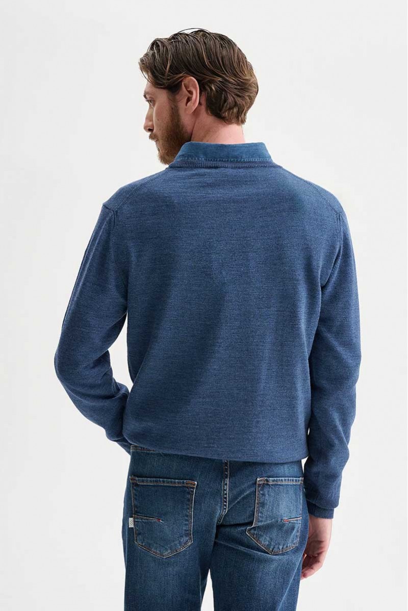 QB24 MAGLIA GIROCOLLO CASUAL