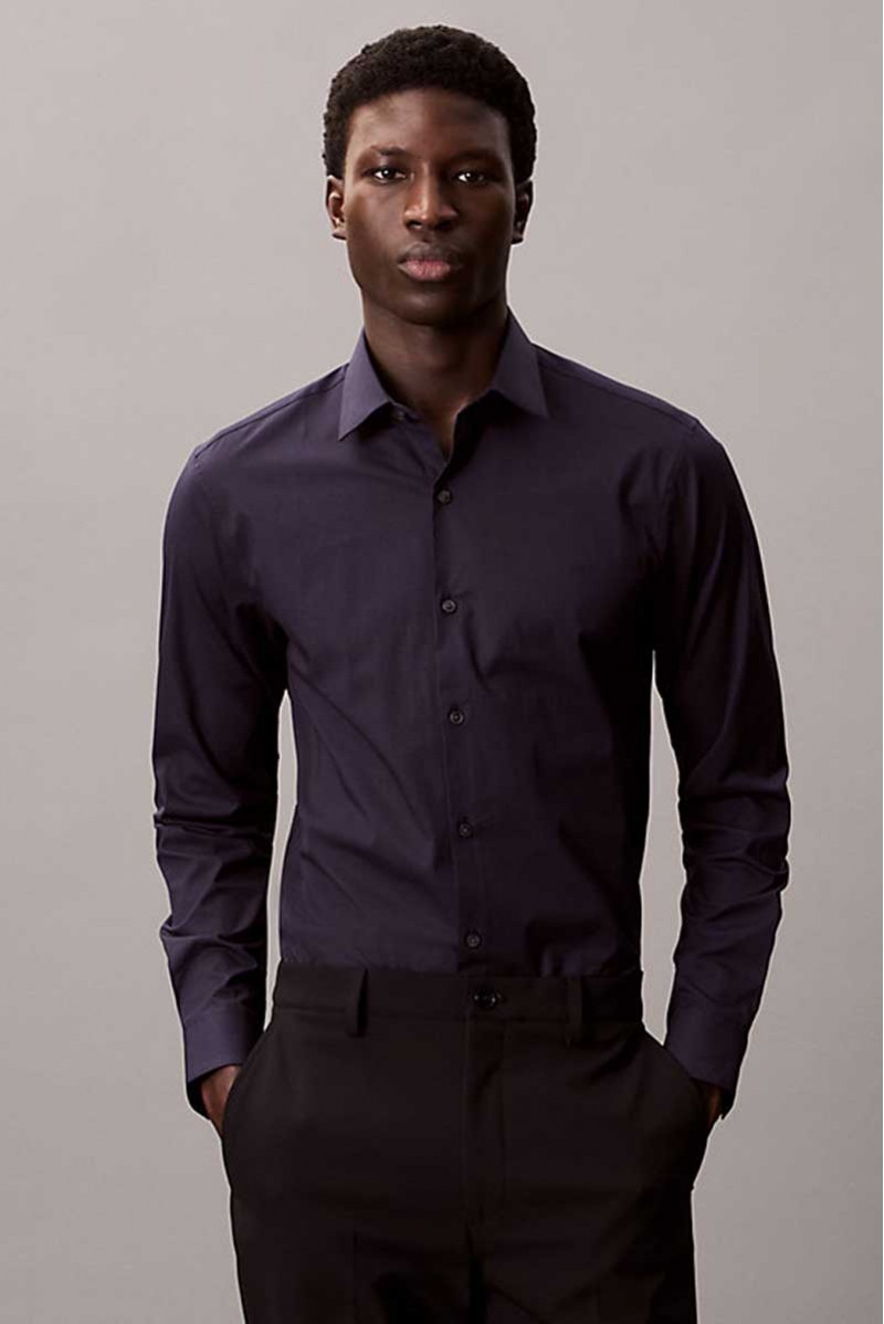 CALVIN KLEIN CAMICIA ML CASUAL