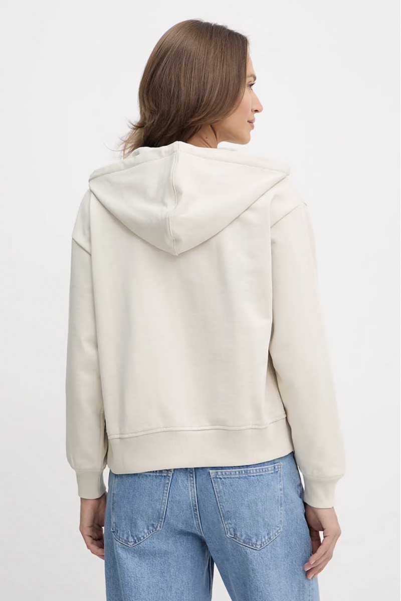 CALVIN KLEIN JEANS FELPA ZIP CAPPUCCIO JEANSERIA