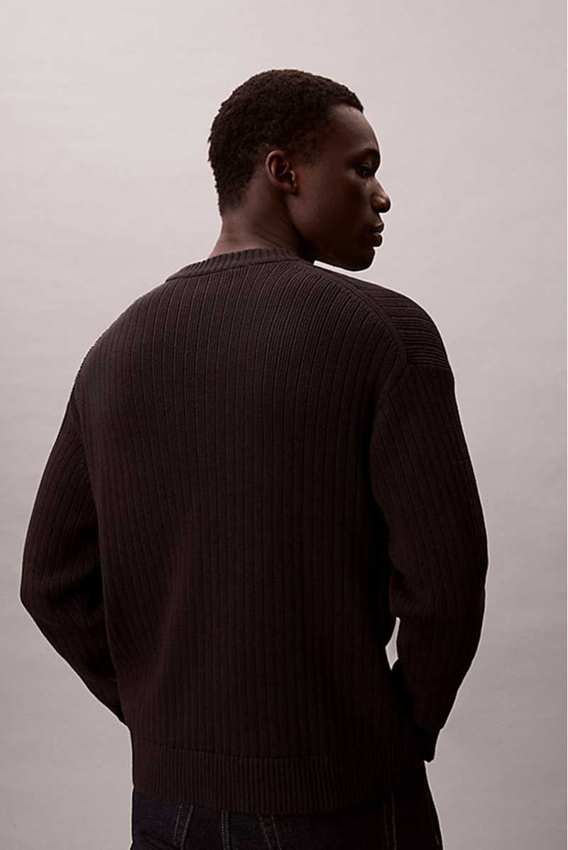 CALVIN KLEIN JEANS MAGLIA GIROCOLLO JEANSERIA