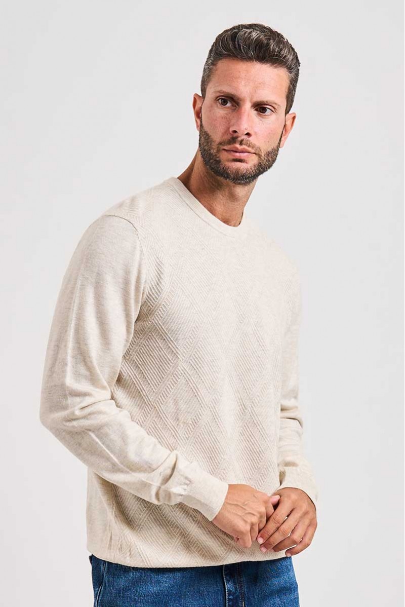GUESS MAGLIA GIROCOLLO JEANSERIA