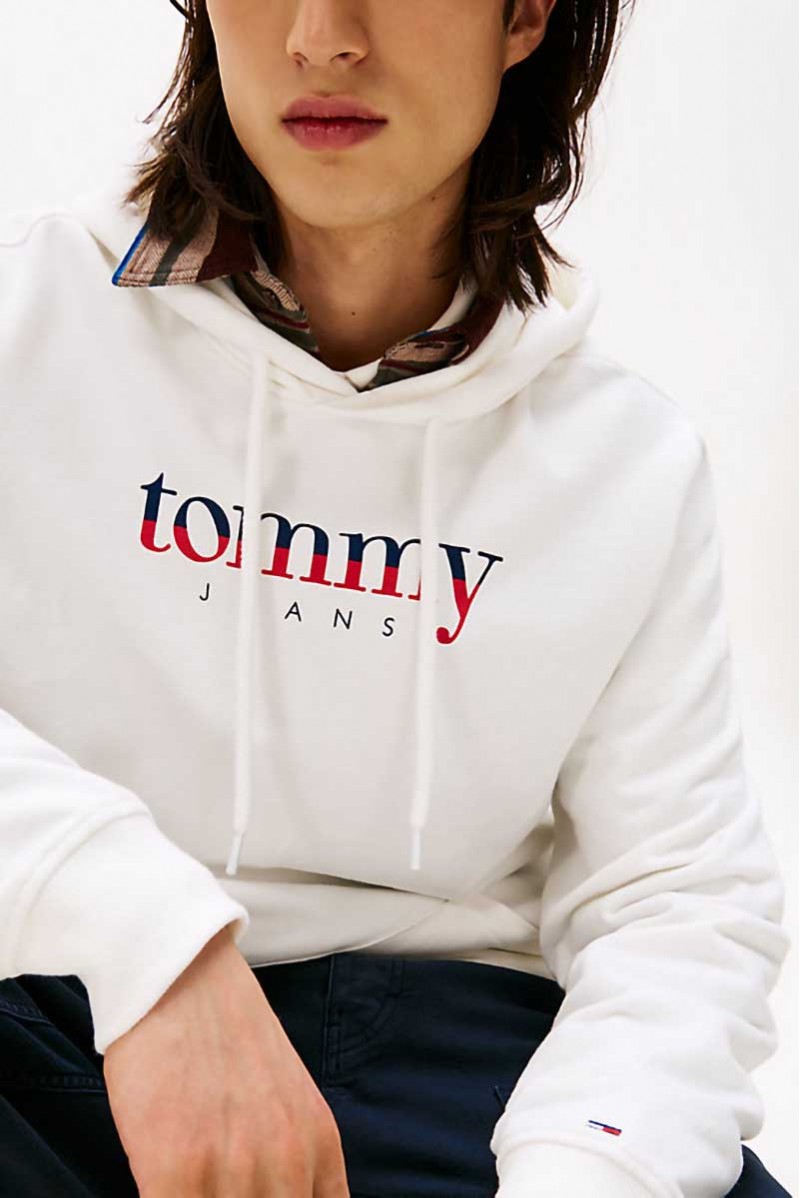 TOMMY HILFIGER FELPA CAPPUCCIO JEANSERIA