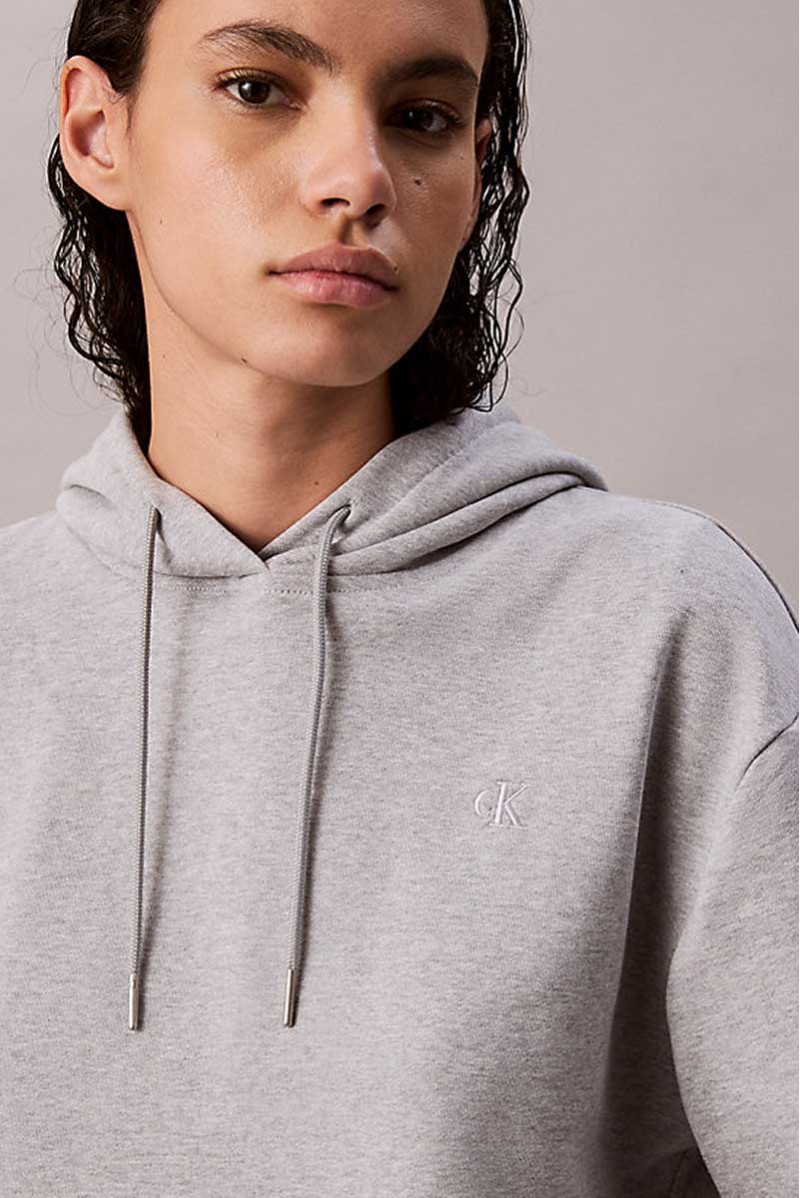 CALVIN KLEIN JEANS FELPA CAPPUCCIO JEANSERIA