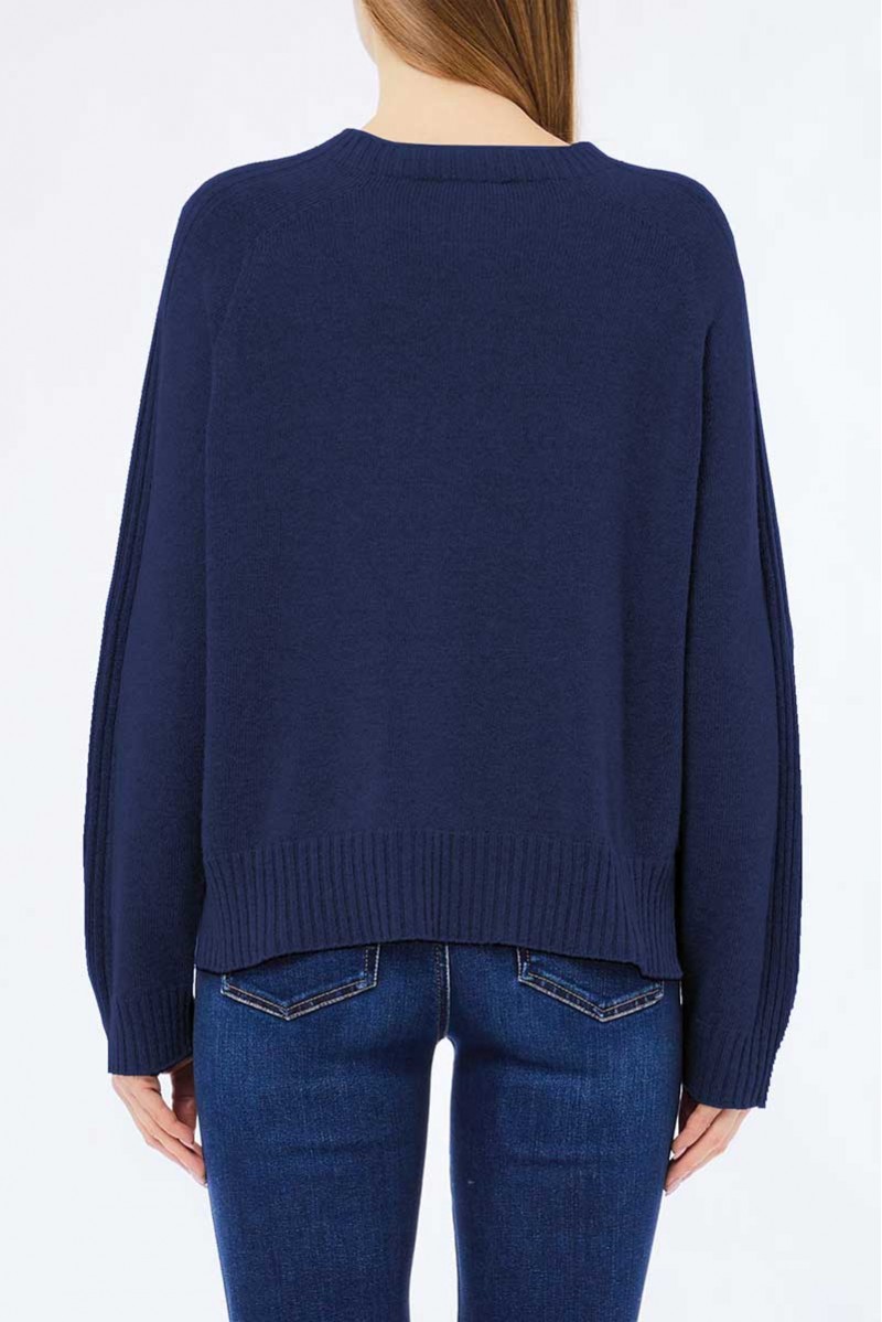 LIU JO MAGLIA GIROCOLLO JEANSERIA