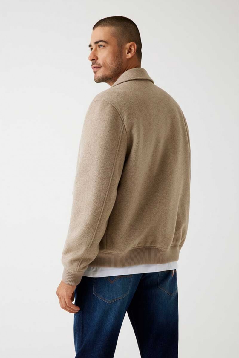 GUESS GIACCA TUTTA ZIP JEANSERIA