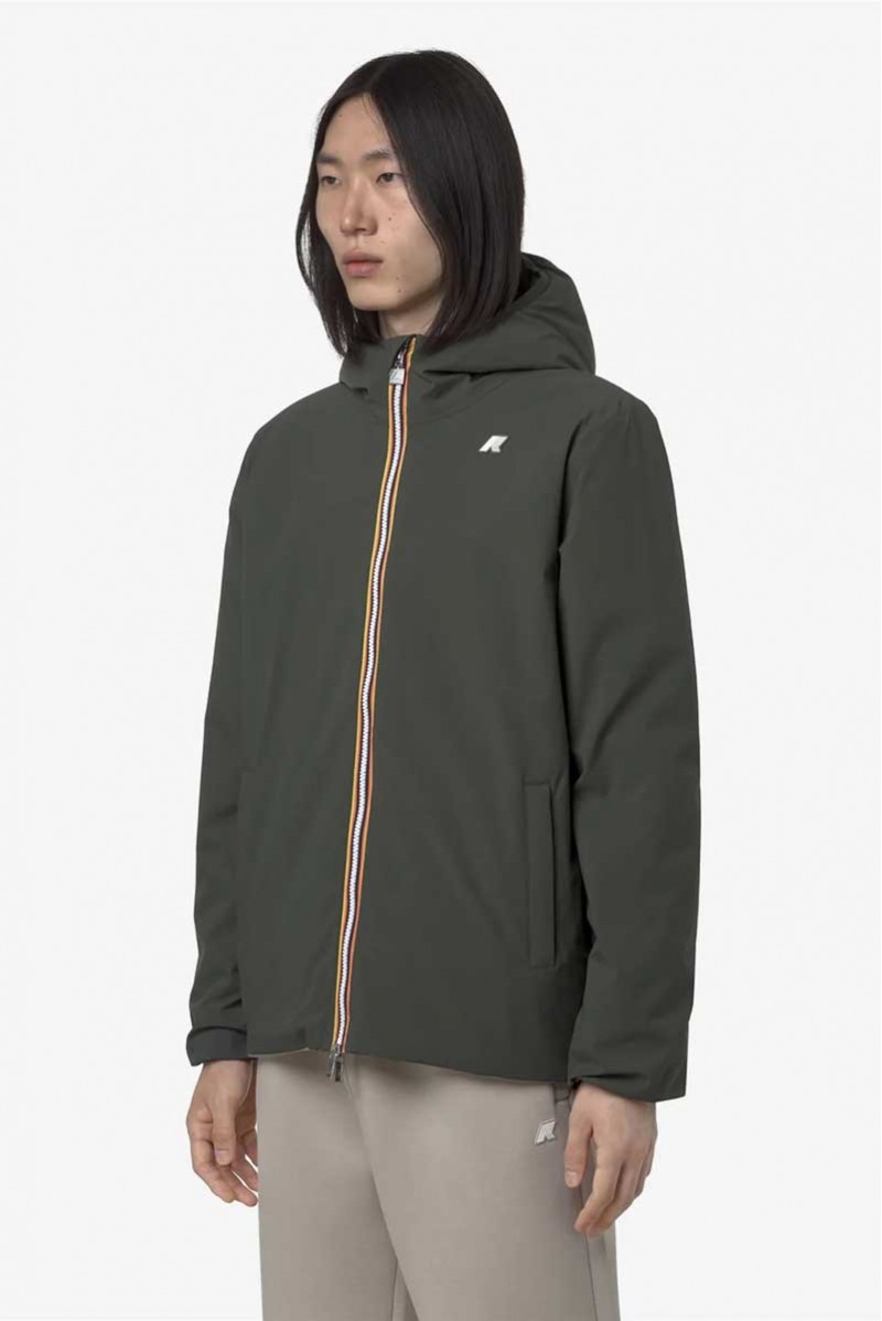 K.WAY GIUBBOTTO CON CAPPUCCIO CASUAL