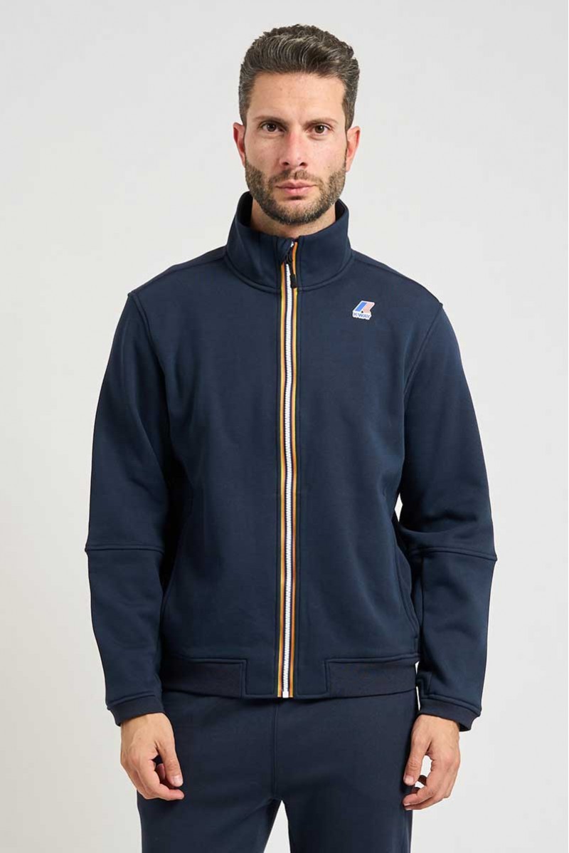 K.WAY FELPA TUTTA ZIP CASUAL