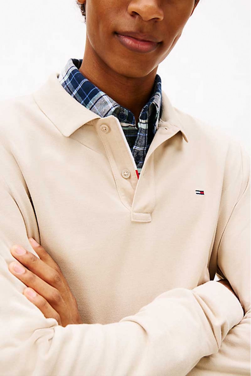 TOMMY HILFIGER POLO ML JEANSERIA