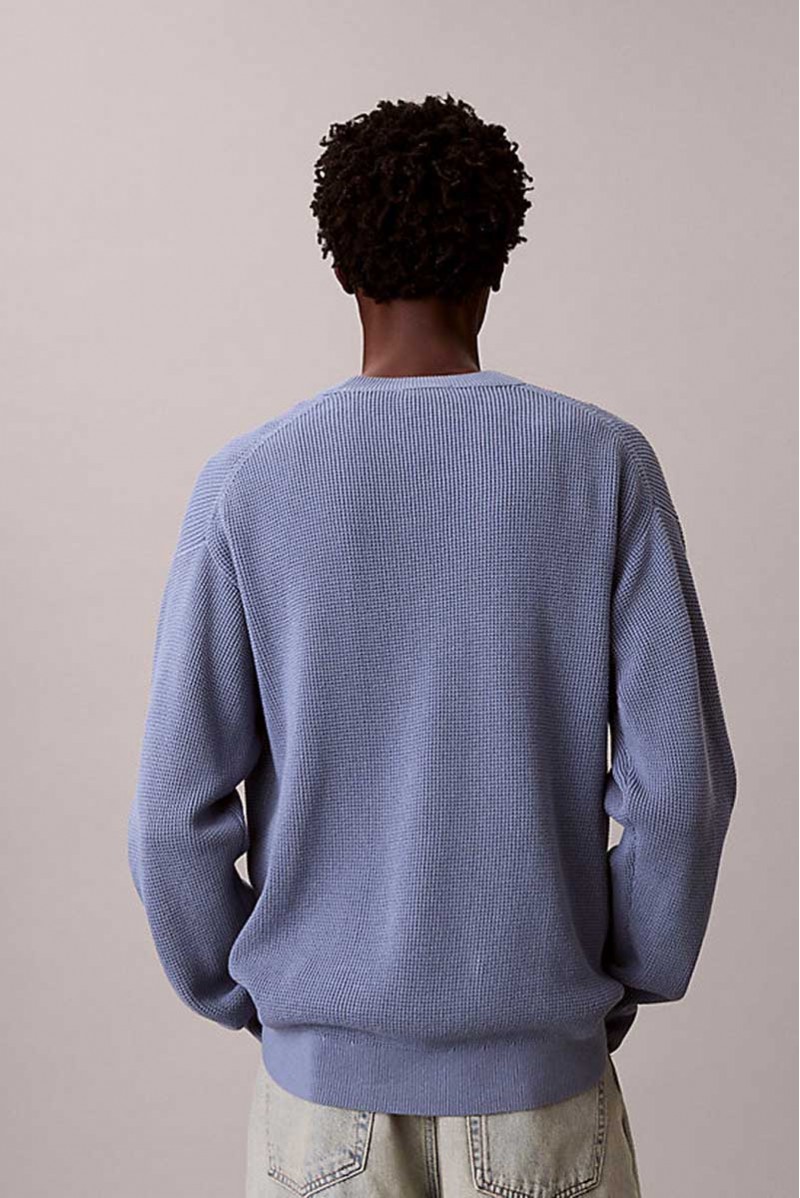 CALVIN KLEIN JEANS MAGLIA GIROCOLLO JEANSERIA