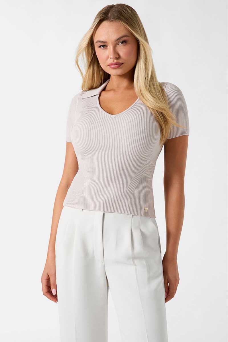 GUESS MAGLIA SCOLLO V...