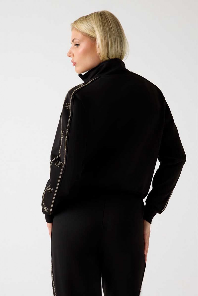 GUESS FELPA TUTTA ZIP JEANSERIA