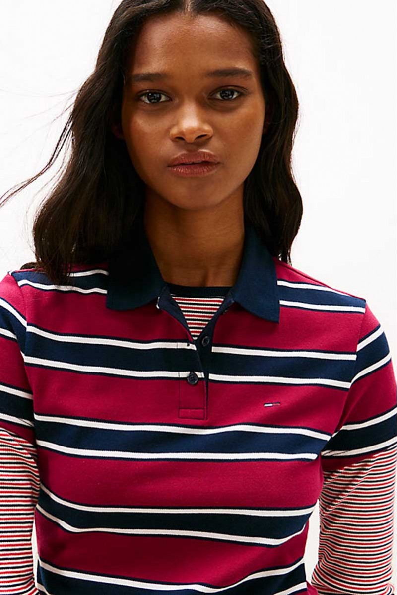 TOMMY HILFIGER POLO ML JEANSERIA