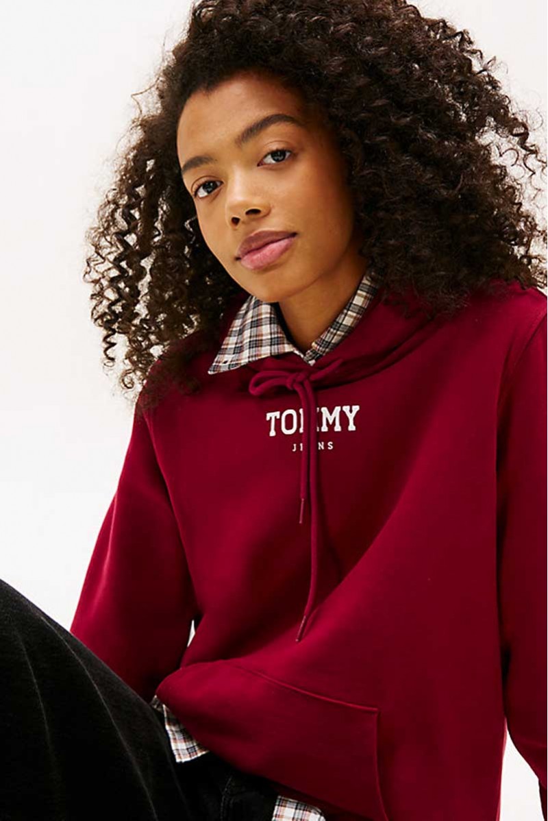 TOMMY HILFIGER FELPA CAPPUCCIO JEANSERIA