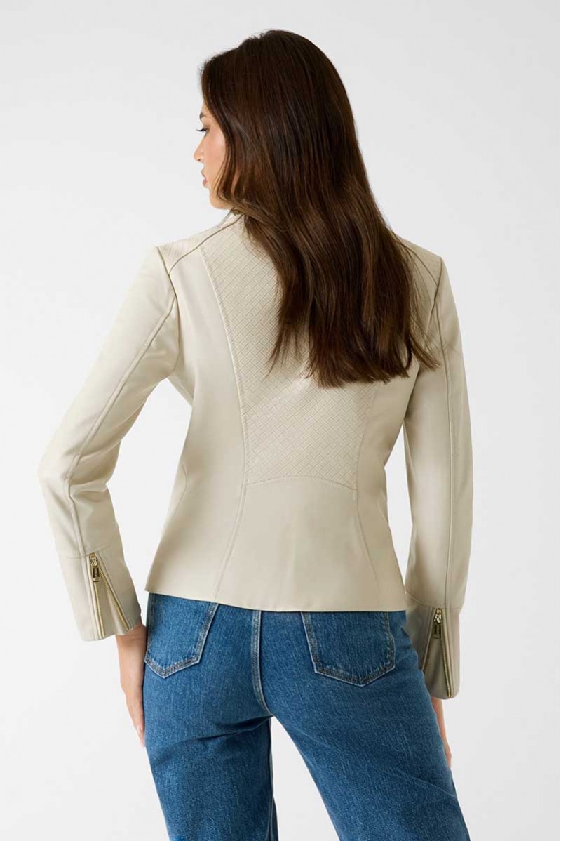 GUESS GIUBBOTTO SIMILPELLE JEANSERIA