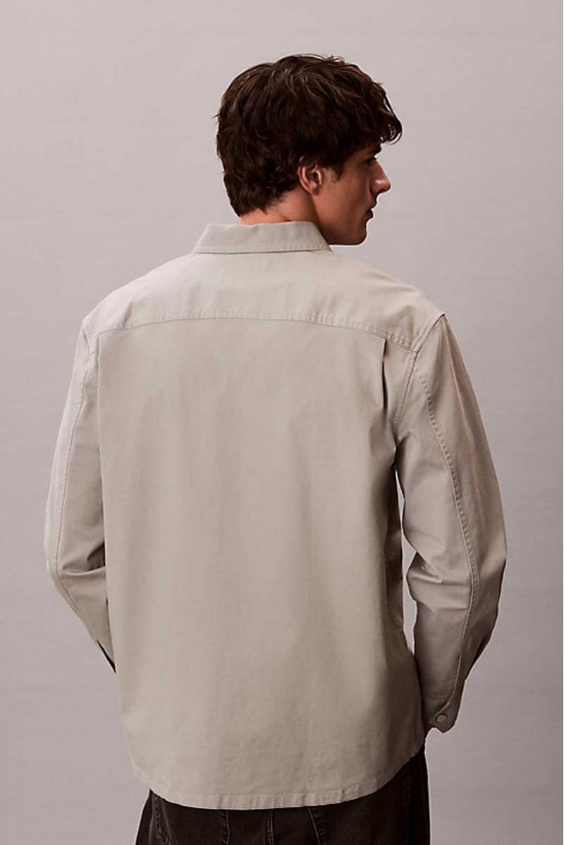 CALVIN KLEIN JEANS CAMICIA ML JEANSERIA