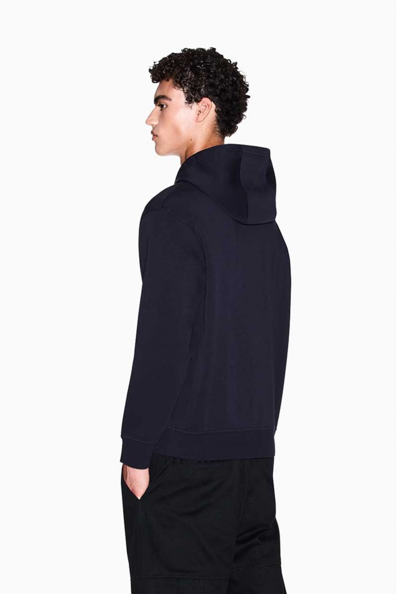 ARMANI EXCHANGE FELPA ZIP CAPPUCCIO CASUAL