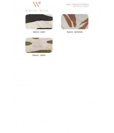 CASACCA CON RISVOLTO FANTASIA - WW31520