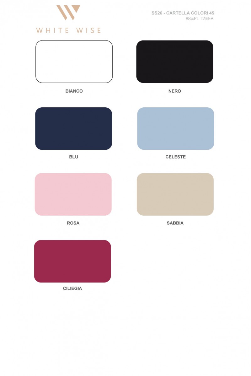 WHITE WISE GIACCA MONOPETTO BI STRETCH - WW31706 