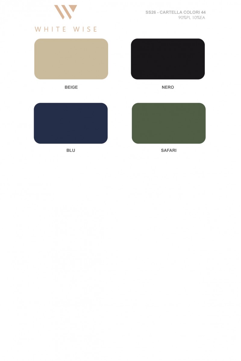 WHITE WISE GIUBBINO IN DAINETTO CON APPLICAZIONI - WW31724_A 