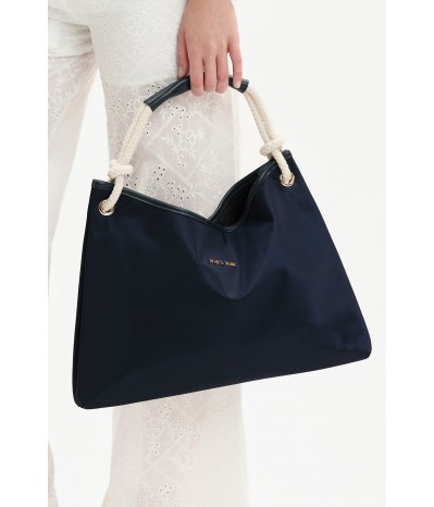 OLIVIA - BORSA IN NYLON MANICI IN CORDA - WB31014