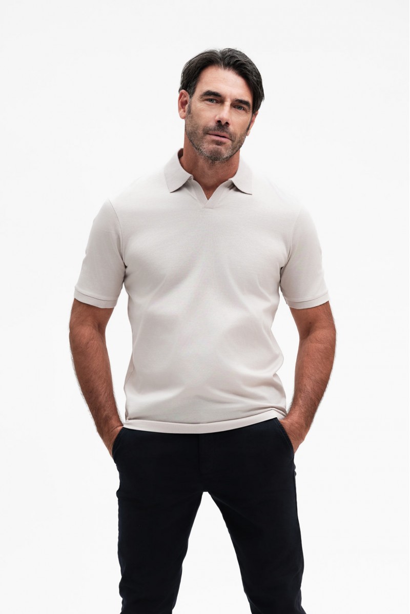 POLO DERBY MANICA CORTA FILO DI SCOZIA - WU31003