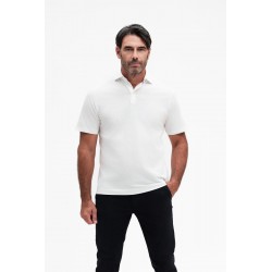 POLO MANICA CORTA  MISTO LINO - WU31011