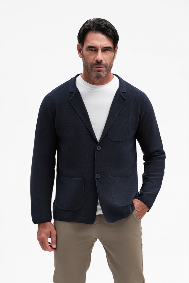 GIACCA COLLO COREANA COTONE GG14 - WU31063