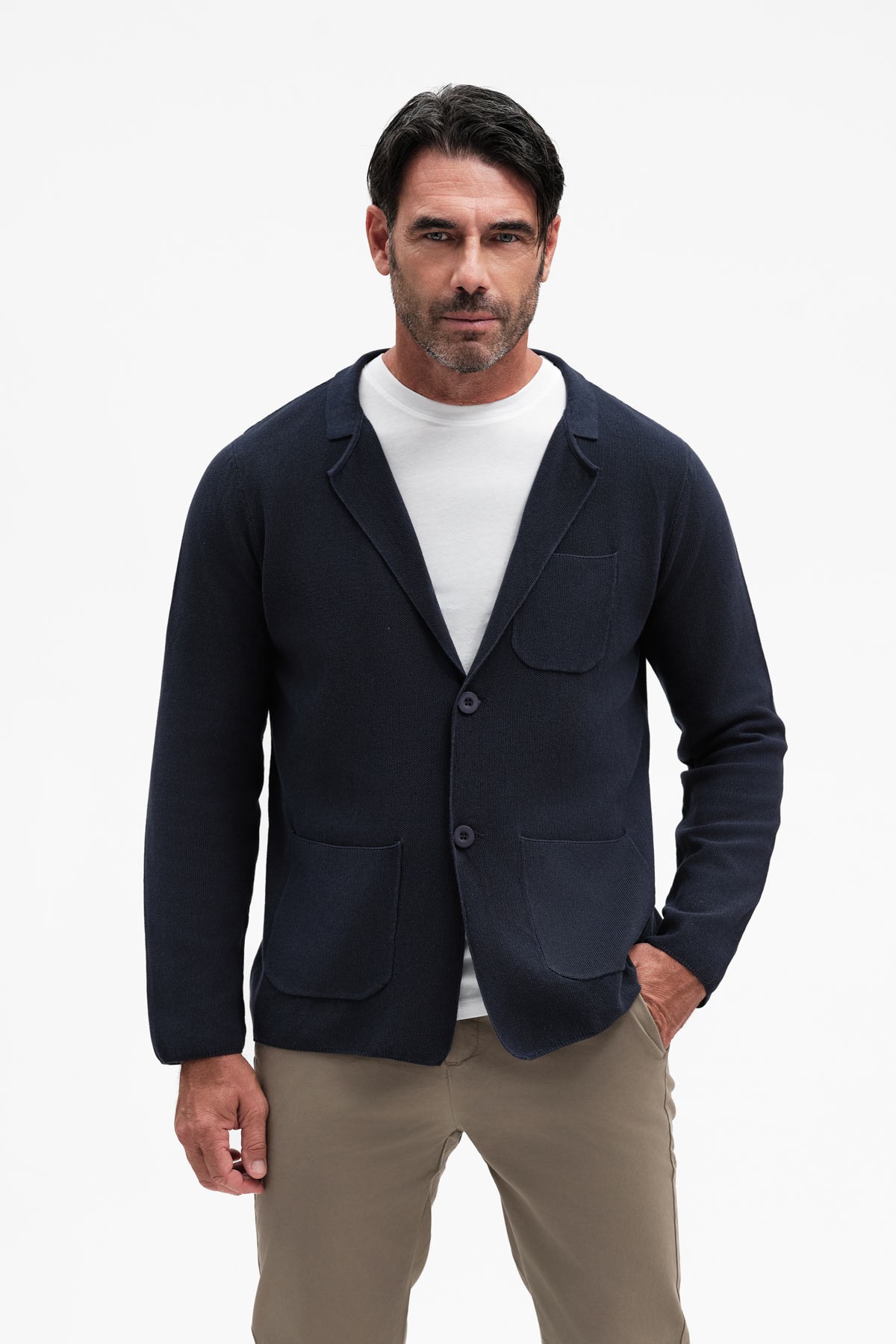 GIACCA COLLO COREANA COTONE GG14 - WU31063