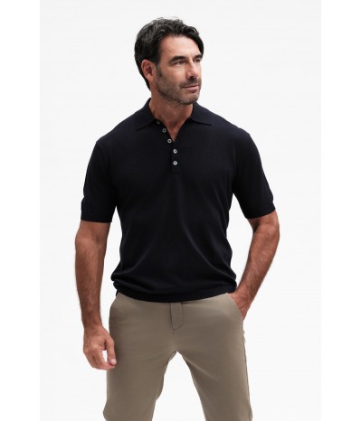 POLO 5 BOTTONI COTONE TENCEL GG14 - WU31102