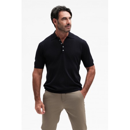 POLO 5 BOTTONI COTONE TENCEL GG14 - WU31102