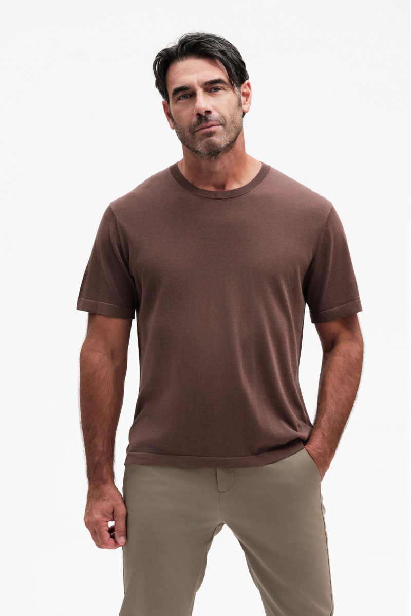 MAGLIA OVERSIZE MISTO SETA GG14 - WU31108