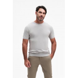 GIROCOLLO MANICA CORTA MISTO SETA GG14 - WU31110