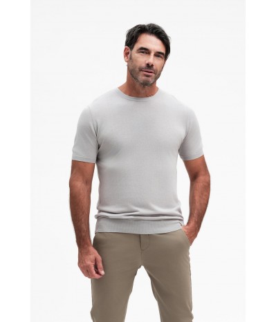 GIROCOLLO MANICA CORTA MISTO SETA GG14 - WU31110