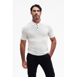 POLO IN MAGLIA MISTO SETA GG14 - WU31111