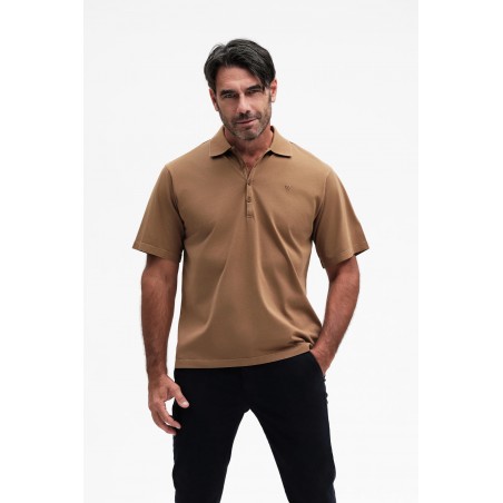 POLO 5 BOTTONI WASHED COTTON - WU31162